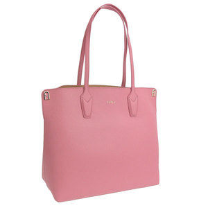 Furla Paradiso L Tote Shoulder Bag Leather Pink